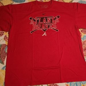 3/$50 Nike Atlanta Braves t-shirt men's size XL